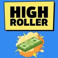high roller casino iso logo, jossa kasa seteleitä