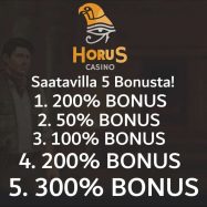 Horus Casino tervetuliaisbonus