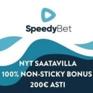 speedybet non sticky bonus